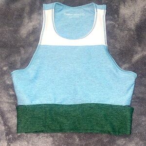 Outdoor voices xs cutout sports bra cropped top